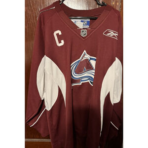 Colorado Avalanche Vintage Reebok Practice Jersey Men Sz XXL Red